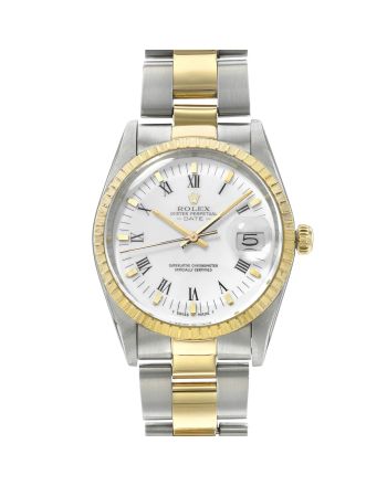 Rolex Date 15053 White Two Tone